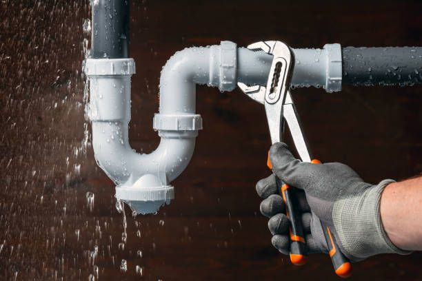 Professional Leak Detection technician working in Andover, NY